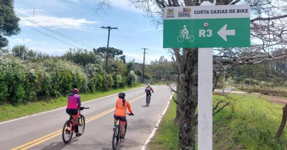 Caxias do Sul inaugura três rotas sinalizadas para cicloturismo e ...