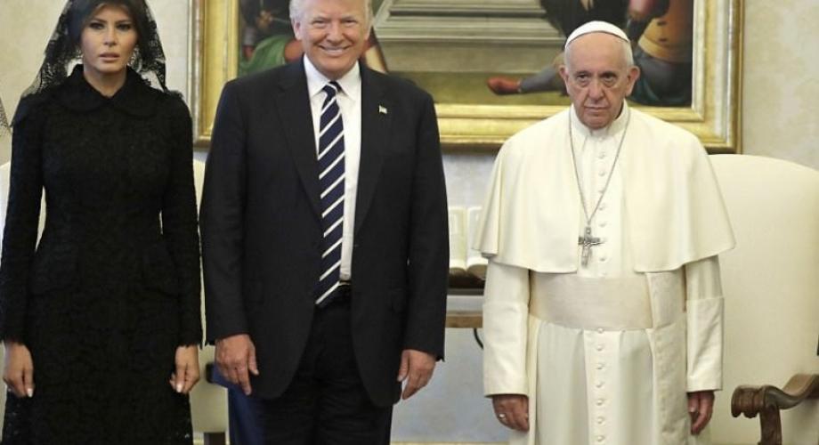 Papa Francisco recebe Donald Trump no Vaticano - Tua Rádio São ...